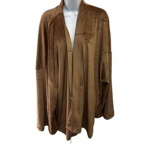 SKIMS KOMONO STYLE SLEEP ROBE TOP MISSING BELT SUPER SOFT AND CUDDLY 3X VELOUR